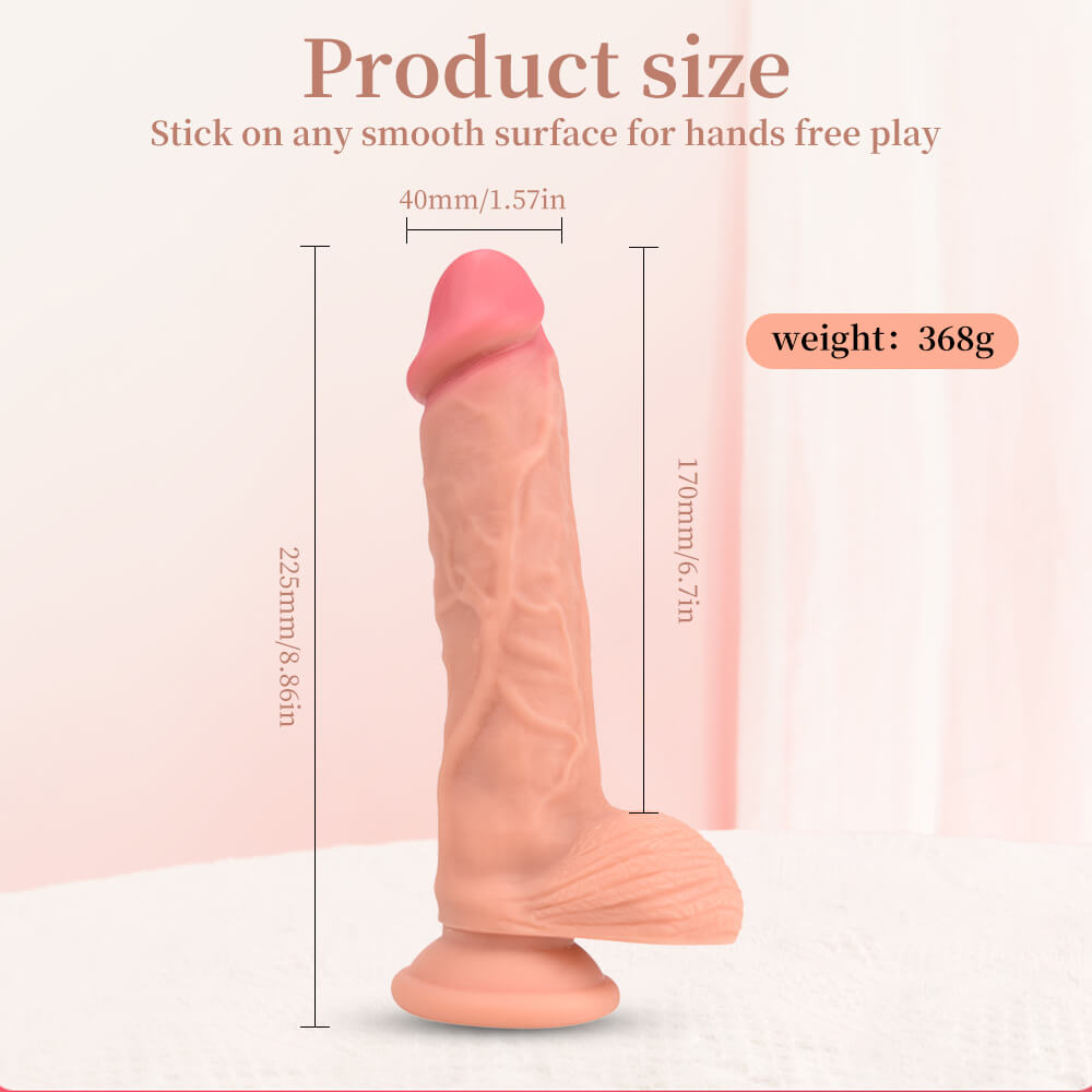 opal-powerful-suction-cup-dildo-6-7-in-product-size