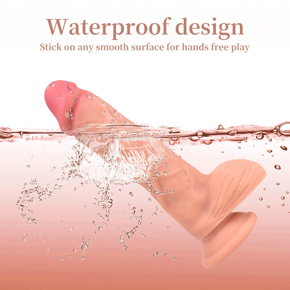 opal-powerful-suction-cup-dildo-6-7-in-waterproof