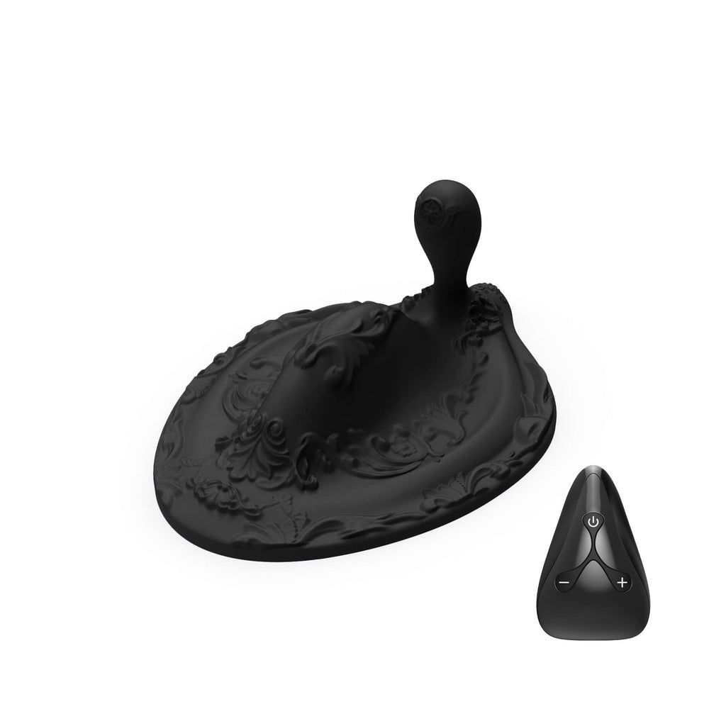 Black Phoenix seated anal vibrator and prostate massager with wireless remote