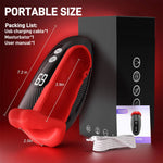 Seabull male masturbator dimensions with USB cable and user manual