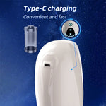 Sirius USB-C rechargeable automatic male masturbator with power display and convenient charging design
