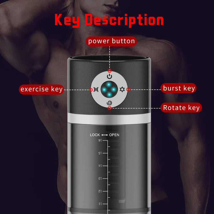 Controls for Zenith rotation, telescopic motion and suction